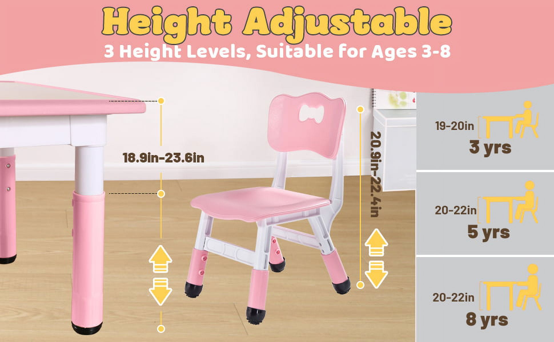FUNLIO Kids Art Easel, 3 Height Adjustable for Kids Aged 2-8 – funlio