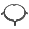 thumbnail image 3 of 2 Pieza de Soportes Wok Negro Wok de Hierro Fundido Estante de Soporte del Platillo, 3 of 8