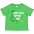 thumbnail image 3 of Inktastic My Grandpa Loves Me Dinosaur Boys Toddler T-Shirt, 3 of 5