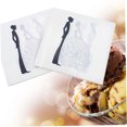thumbnail image 3 of OULII 40Pcs Printed Party Napkins White Bride and Groom Pattern Wedding Paper Napkins, 3 of 8