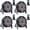 4, variant on LED Par Lights with DMX Control,DJ Stage Light RGB 36 LED Uplights with Sound Activated Remote Control DJ Stage Lighting Indoor for Christmas Wedding Party Disco Club Stage Bar(2 Packs)