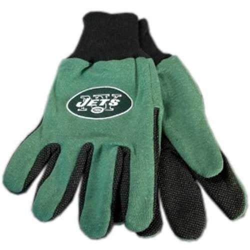 NY Jets Official Licensed Work Gloves by McArthur Towel and Sports