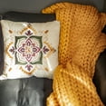 thumbnail image 4 of Donna SharpSpice Postage Stamp UCC Contemporary Decorative Throw Pillow Multicolored Square, 4 of 5