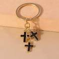 thumbnail image 4 of Cross Keychain for Women Car Keys Ring Accessories Clip Handbag Purse Cross Pendant Charms, 4 of 8
