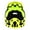 Green, variant on Face Full Face Mountain Bike Helmet Ventilation Lightweight Helmet