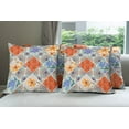 thumbnail image 6 of Ambesonne Floral Throw Pillow Cover 4 Pack, Flower Feminine Summer, 20", Multicolor, 6 of 7
