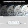 thumbnail image 5 of DAYBETTER 40ft White LED Strip Lights, 6500K Bright Daylight White Dimmable LED Strip Lights, App & 3-Button Control, Flexible Indoor LED Lighting for Kitchen Cabinets, Bedroom, Home Decoration, 5 of 6