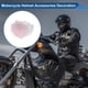thumbnail image 3 of Accesorios para Cascos de Motocicleta Decoración Alas Arale con Bola Rosa Claro para Cascos de Motocicleta, Bicicleta, Esquí, Pegatina de Peluche Blanca 2 Juegos, 3 of 6