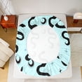 thumbnail image 5 of Castle Fairy Boys Girls Animal Snake Full Size Sheets,Bohemian Moon Stars Bed Sheets, 5 of 7