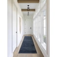 thumbnail image 5 of Hauteloom Powa Wool Living Room, Bedroom Area Rug - Contemporary - Royal Denim - 6' x 9', 5 of 9