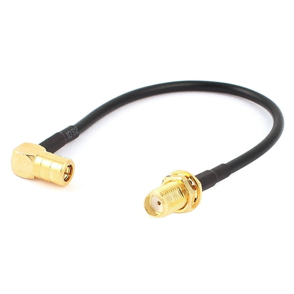 SMA-KY Female to SMB-KWRG174 Coaxial Cable Pigtail 15cm