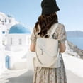 thumbnail image 5 of Sunyuer ‌Versatile Multi-Way Leather Backpack - Stylish, Durable & Perfect for Travel, Work and Daily Use, 5 of 7