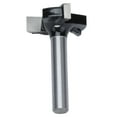 thumbnail image 4 of Woodworking Cutter, 3 Edges T Shape Router Bit Precisely Grinded  For CNC Routers Hemming For CNC Routers Slotting Quartz Sand,Black, 4 of 8