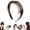 Coffee-1PC, variant on Thick Tortoise Shell Headband with Teeth for Women, No Slip Versatile Wide Acetate Retro Plastic Headbands Wide Acetate Resin Hair Bands