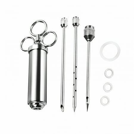 ACDANC 2026 New Turkey Flavor Injector,Meat Injector,Stainless Steel 304 Marinade Injector Syringe for Kitchen,Bbq,Grilling,Cooking