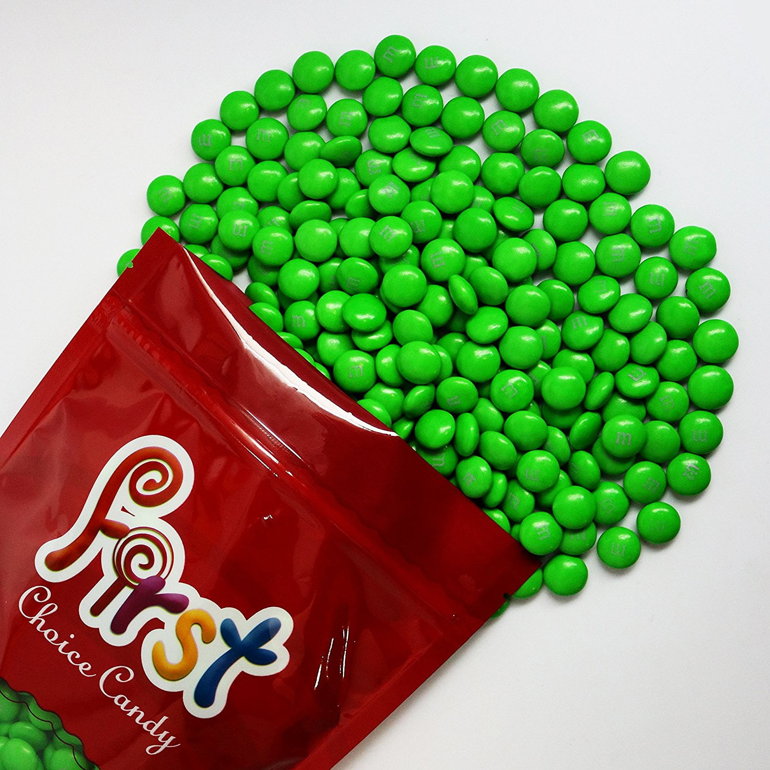 m&amp;m Green Milk Chocolate Candy 2 Pound Resealable Pouch Bag - Walmart