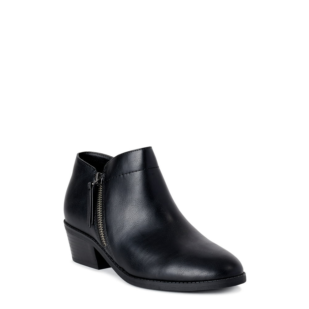 time and tru western bootie