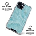 thumbnail image 2 of Skinit Crystal Turquoise iPhone 14 Clear Case, 2 of 4