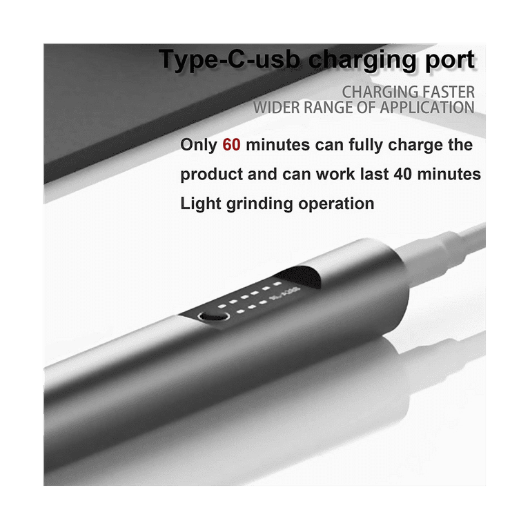 Electric Engraving Pen With 35 Bits USB Rechargeable Engraver