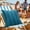 Multicolor C, variant on VQPeo Outdoor Waterproof Pillow Cover – Bright Watercolor Style with Geometric Stripes, Perfect for Sofa, Chair, and Outdoor Decor(Multicolor H)