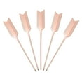 thumbnail image 1 of Uxcell 5 Pcs Palillos de Cóctel de Acero Inoxidable, Palillos de Martini de 4.7 Pulgadas, Palillos de Fruta Metálicos Reutilizables para Bebidas, Aceitunas, Aperitivos, Decorativos, Rosa (Pluma), 1 of 7