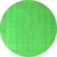 thumbnail image 1 of Ahgly Company Indoor Round Oriental Green Industrial Area Rugs, 4' Round, 1 of 4