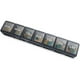 thumbnail image 1 of Organizador semanal de pastillas extragrande, pastilleros diarios Xl compatibles con pastillas/vitaminas/aceite de pescado/suplementos (negro), 1 of 2