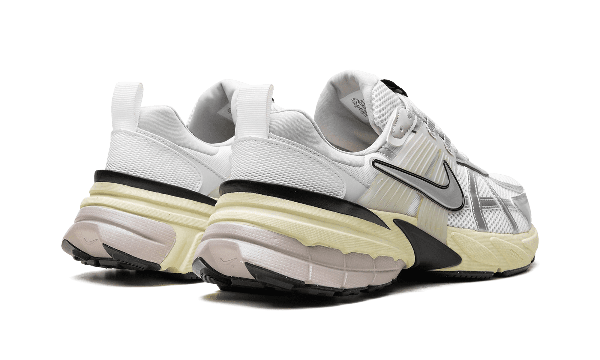 NIKE MENS V2K Run "Pure Platinum Metallic Silver" HJ4497 100 from Stadium Goods