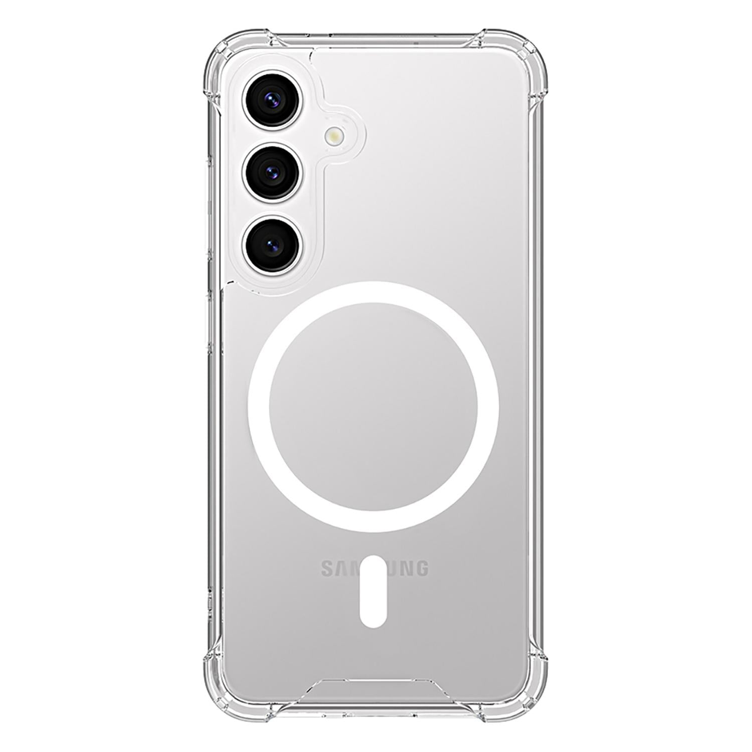 Blu Element Étui DropZone Rugged Compatible avec Magnets Clear pour Samsung Galaxy S25/Galaxy S24