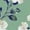 Sage Blossom Vine, variant on Woman Within Plus Size Perfect Printed Elbow-Sleeve Boatneck Tee