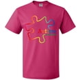 thumbnail image 3 of Inktastic Rainbow Gradient Autism T-Shirt, 3 of 5