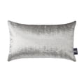 thumbnail image 3 of Phantoscope Bronzing Gold Foil Printed Cut Pile Velvet with Gilding Metallic Shiny Decorative Throw Pillow, 12" x 20", Grey Silver, 2 Pack, 3 of 5