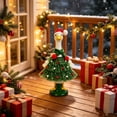 thumbnail image 6 of AYktou Christmas Goose Outfit Set, Christmas Tree Porch Goose Costumes for 23 Inch Cement, Cute Lawn Goose Clothing with Hat, Yard Goose Clothes Dress for Xmas Holiday Entrance Garden Patio Decor, 6 of 9