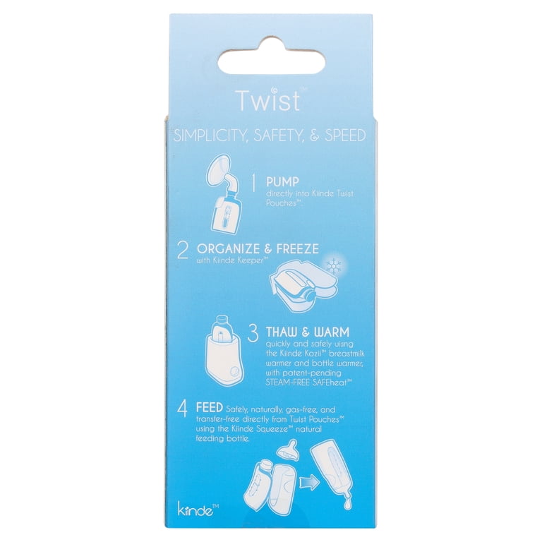 Kiinde Twist Pouch Nipple Brush Set, 2-Piece photo 5