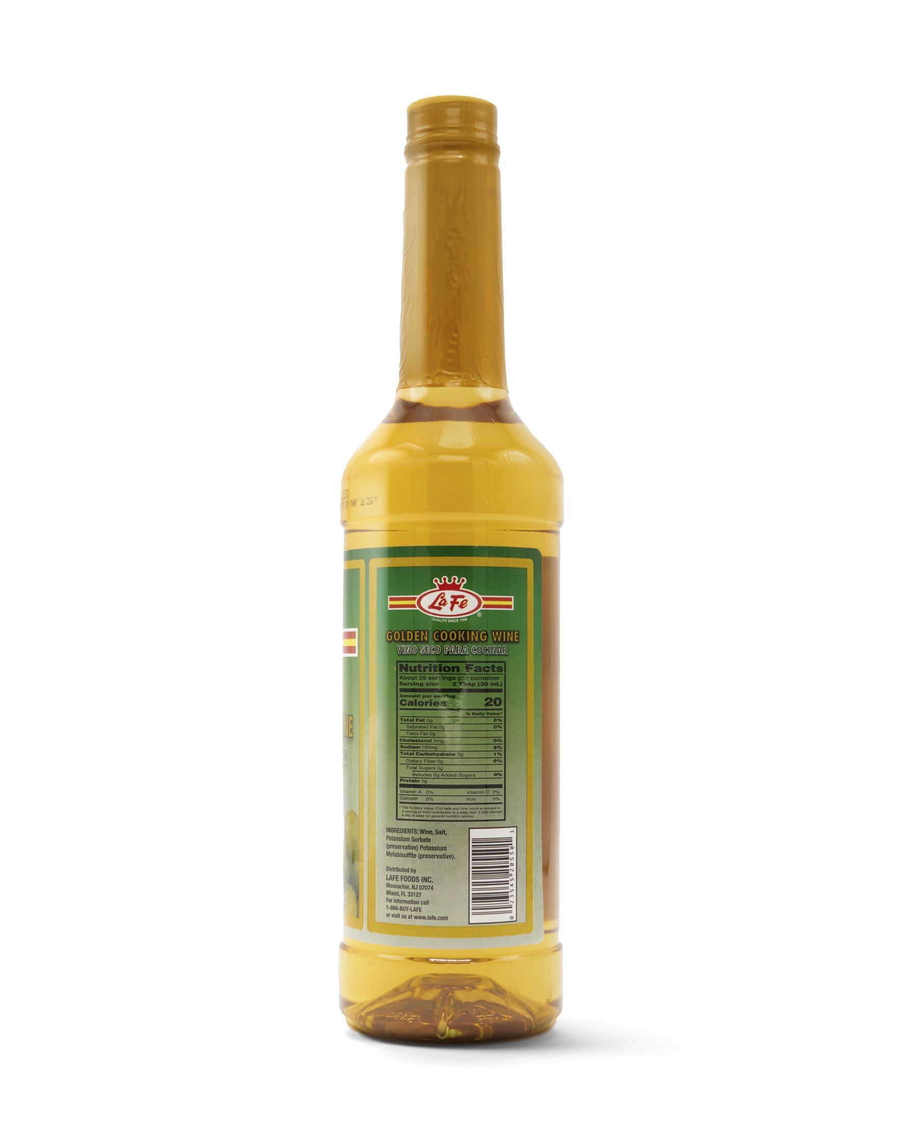 La Fe Golden Reserve Cooking Wine (Vino Blanco De Cocinar)