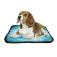 thumbnail image 2 of PKQWTM Fresh Pineapple In Water Splashes Pet Dog Cat Bed Pee Pads Mat Cushion Potty Dogs Blankets Crate Bed Kennel 20x24 inch, 2 of 3