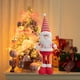thumbnail image 4 of Adornos navideños, adornos navideños, regalos navideños, muñeco de Papá Noel rojo navideño, muñeco de pie, decoraciones navideñas, adornos de decoración navideña, muñecos decorativos, 4 of 6