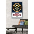 thumbnail image 2 of NBA Denver Nuggets - Logo 21 Wall Poster, 22.375" x 34", Framed, 2 of 3
