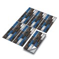 thumbnail image 3 of 6Sheets Self Adhesive Tiles Stickers Blue Brown Gray Marbling Wall Decals 11.8x5.9inch Waterproof Peel and Stick Backsplash Mosaic Brick Wallpaper, 3 of 7
