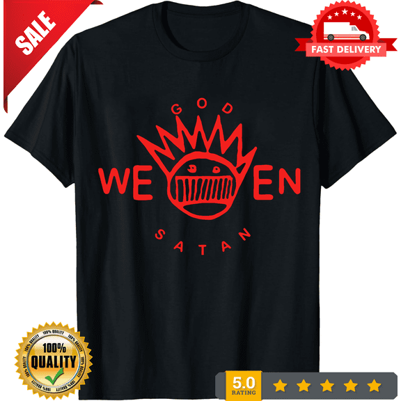 Ween Music Rock Boognish Lo-Fi Retro Vintage Cool Gift Tee T Shirt 2383, CROWD FAVORIT-TH77768