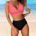 thumbnail image 5 of HAIJIE Women's Summer Swimsuit 2026 Large Size Push Up Swimsuit with Cups Swimsuits Bikini Swimsuits Cover Ups Summer Dress for Women Beach Towel Wrap Skirt (Red,XL), 5 of 7