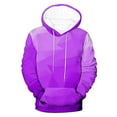 thumbnail image 5 of Timoontee Men's Hooded Sweatshirts Relaxed Fit Long Sleeve Gradient Color Sweatshirts Fall Winter Warm Hoodies Casual Pocket Pullover Tops Purple M, 5 of 5