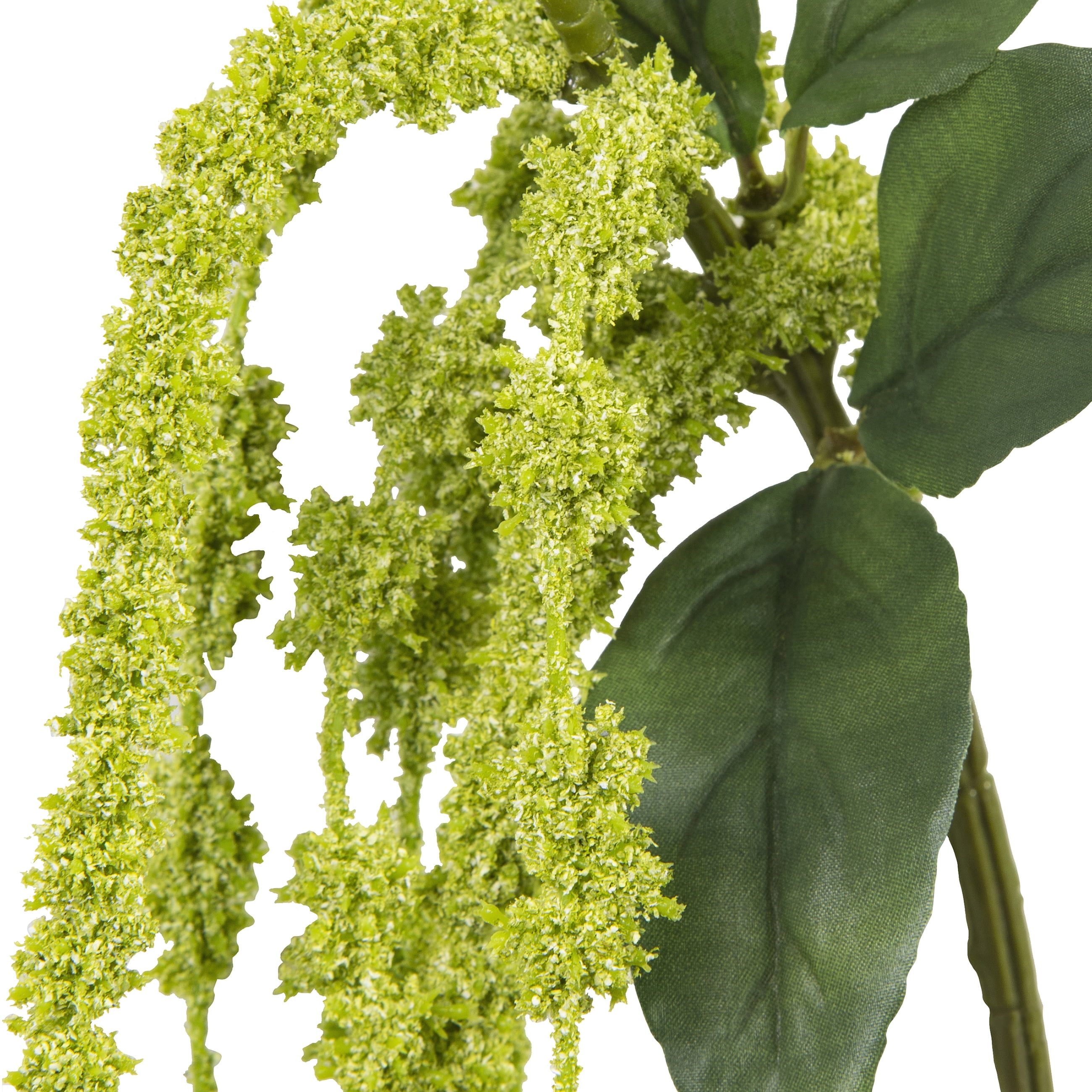 (2 pack) Mainstays 26 in Light Green Artificial Tassel Flower Long Stem for Indoor Use