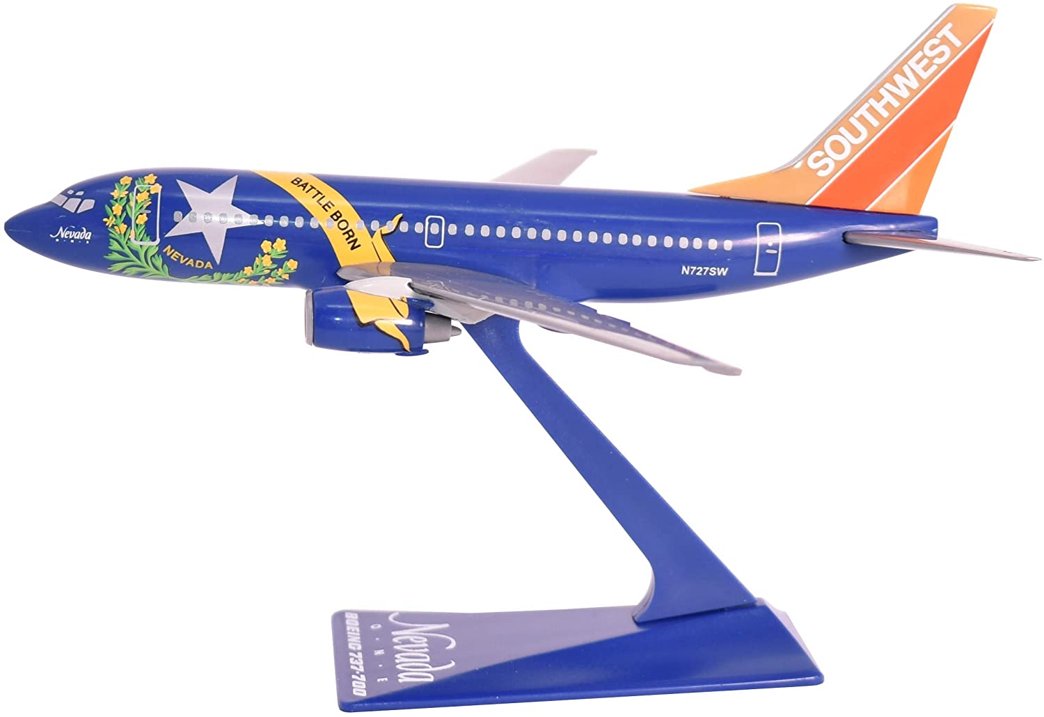 Southwest Nevada 737 700 Airplane Miniature Model Plastic Snap Fit 1 200 Part Abo 73770h 400 Walmart Com Walmart Com