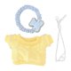 thumbnail image 4 of Ropa para Muñecas de 17 Cm, Bonito Traje para Muñecas, Accesorios para Muñecas de Moda, Disfraz, Ropa para Muñecas para Fiestas de Regalos Y Cumpleaño Amarillo, 4 of 8