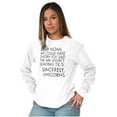 thumbnail image 4 of Letter to Noah's Ark Late Unicorns Women Plus Size Long Sleeve Graphic Tee Brisco Brands 2X, 4 of 5