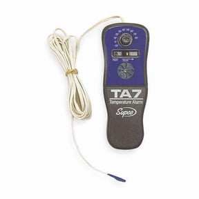 Temp. Alarm,-10 to 80F,Battery Operated TA-7