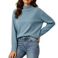 thumbnail image 3 of Bixock Women's Maternity Tops Long Sleeve Casual Pregnant Tops Crew Neck Soft Breathable Maternity Shirts Comfortable Maternity Clothings, 3 of 7