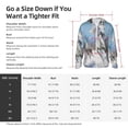thumbnail image 5 of Uemuo Horses Running Through The Water Pattern Women's Full Zip UPF 50+ Sun Protection Hoodie Jacket Long Sleeve Sun Shirt Hiking Outdoor Performance with Pockets-, 5 of 9