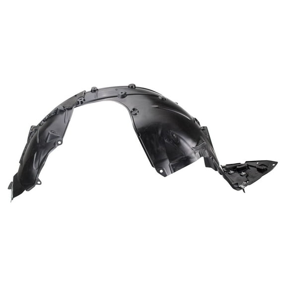TRQ Front Left Inner Fender Liner Black Drivers Side Fits Select 2016-2018 Honda Civic HO1248161